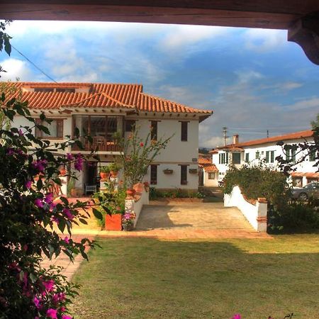 Hotel Santa Viviana Villa De Leyva Bagian luar foto