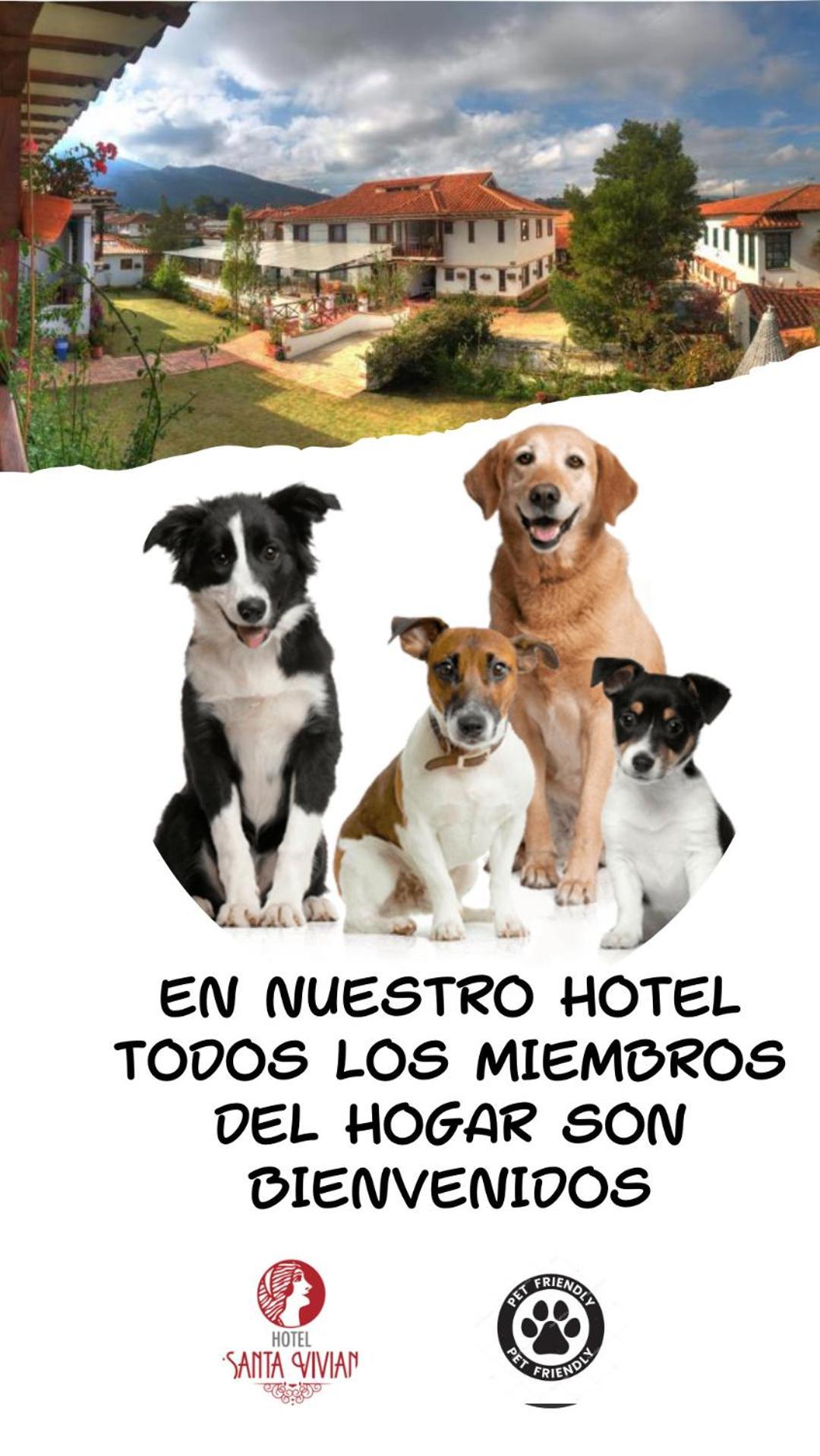 Hotel Santa Viviana Villa De Leyva Bagian luar foto