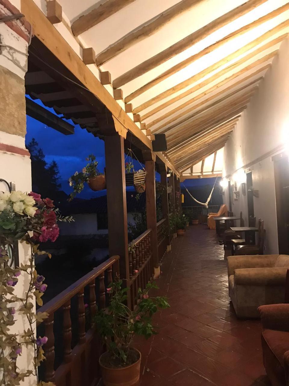 Hotel Santa Viviana Villa De Leyva Bagian luar foto