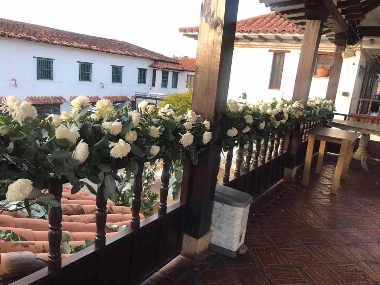 Hotel Santa Viviana Villa De Leyva Bagian luar foto