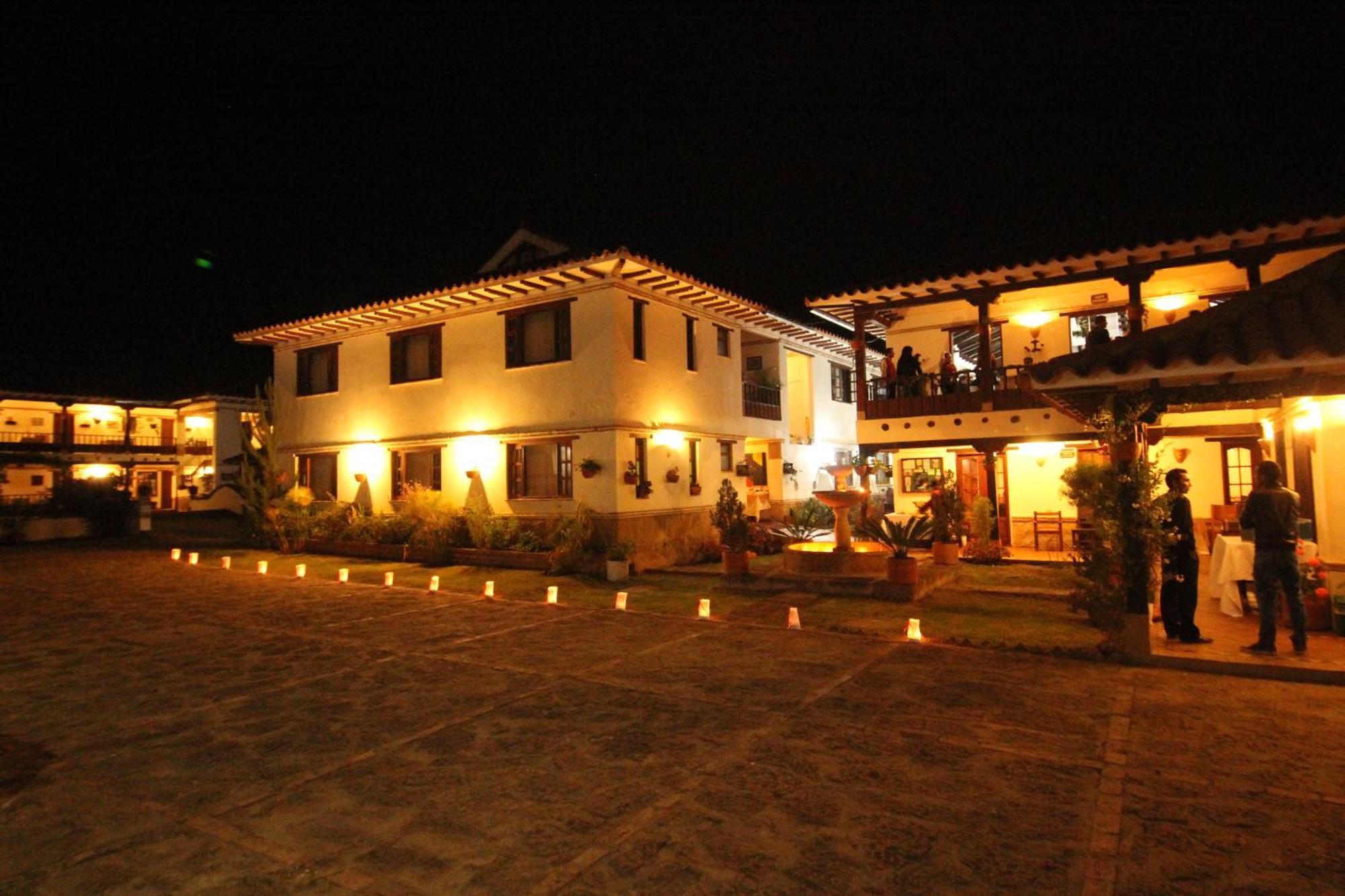 Hotel Santa Viviana Villa De Leyva Bagian luar foto