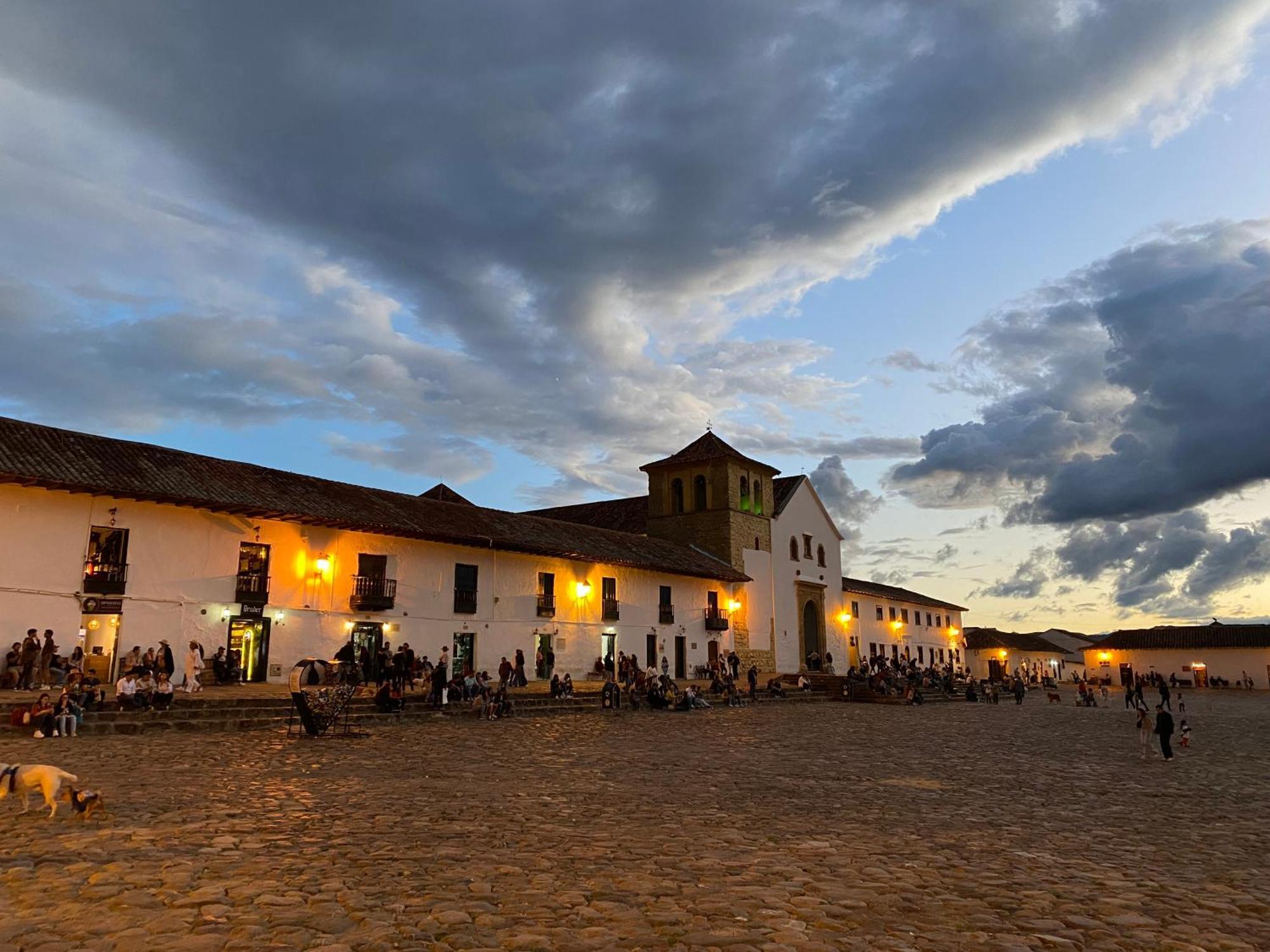 Hotel Santa Viviana Villa De Leyva Bagian luar foto