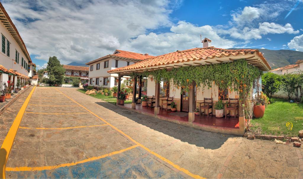 Hotel Santa Viviana Villa De Leyva Bagian luar foto
