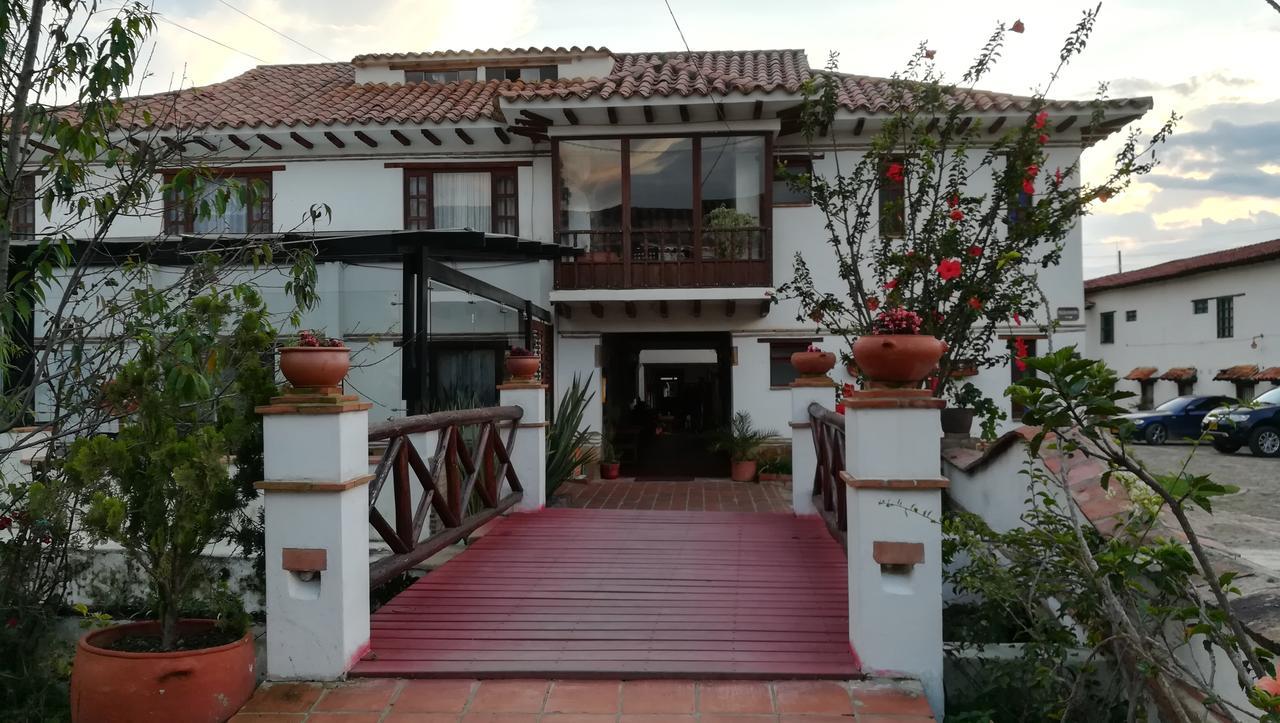 Hotel Santa Viviana Villa De Leyva Bagian luar foto