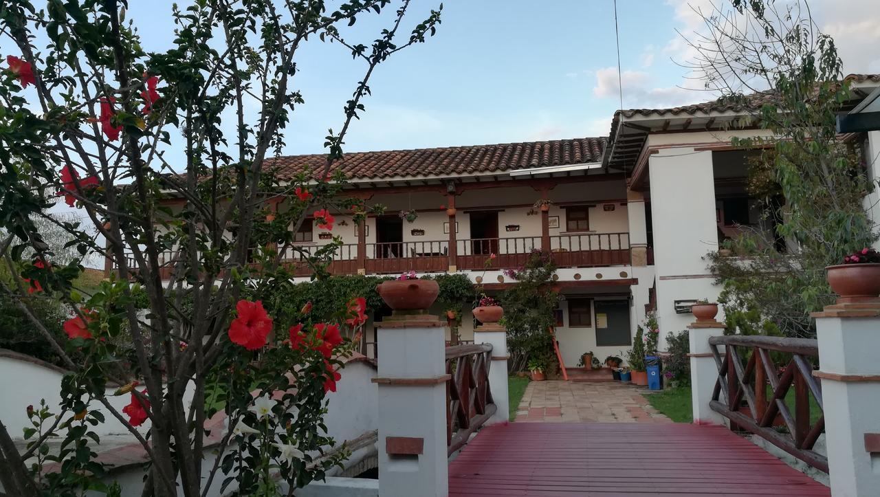 Hotel Santa Viviana Villa De Leyva Bagian luar foto