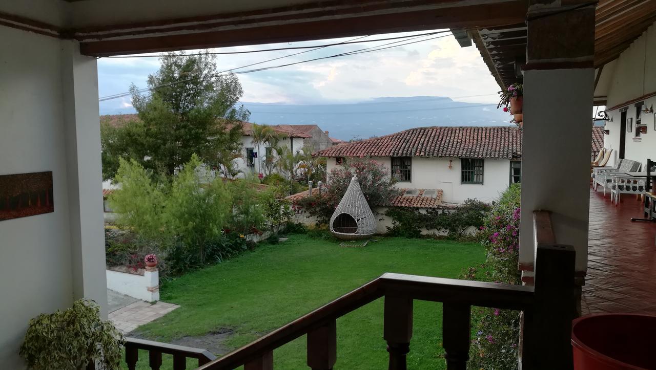 Hotel Santa Viviana Villa De Leyva Bagian luar foto
