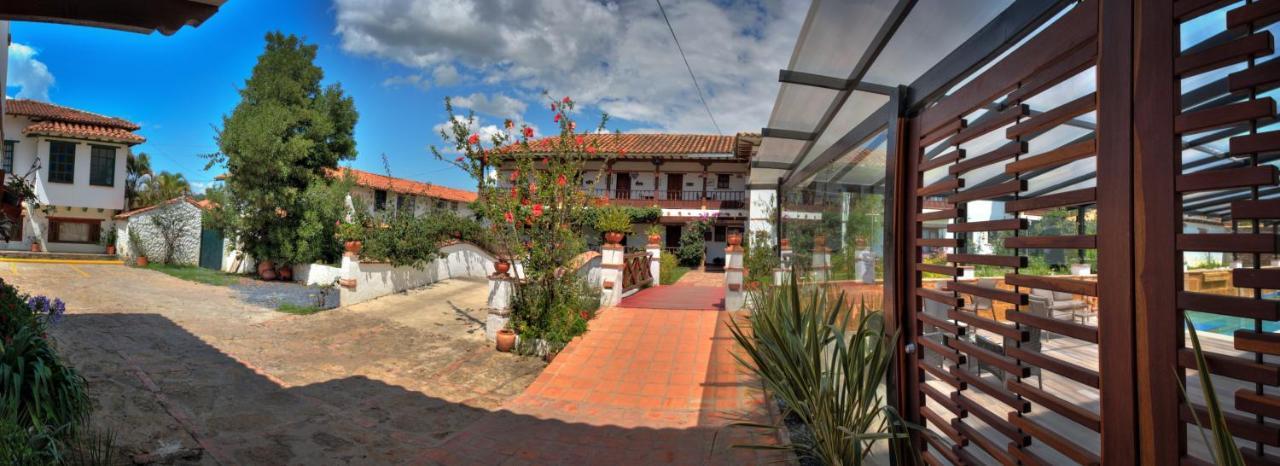 Hotel Santa Viviana Villa De Leyva Bagian luar foto