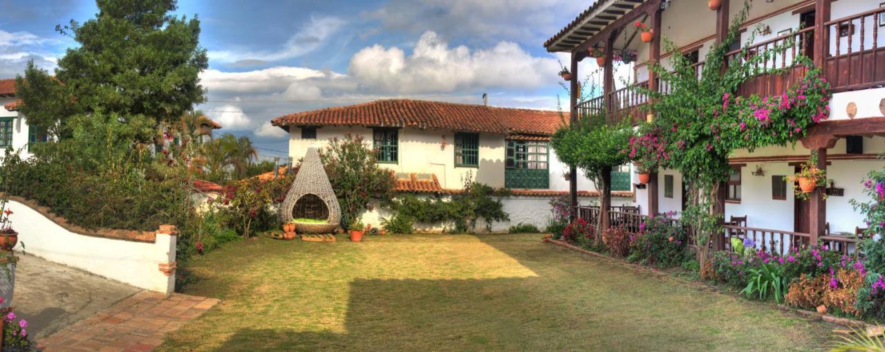 Hotel Santa Viviana Villa De Leyva Bagian luar foto