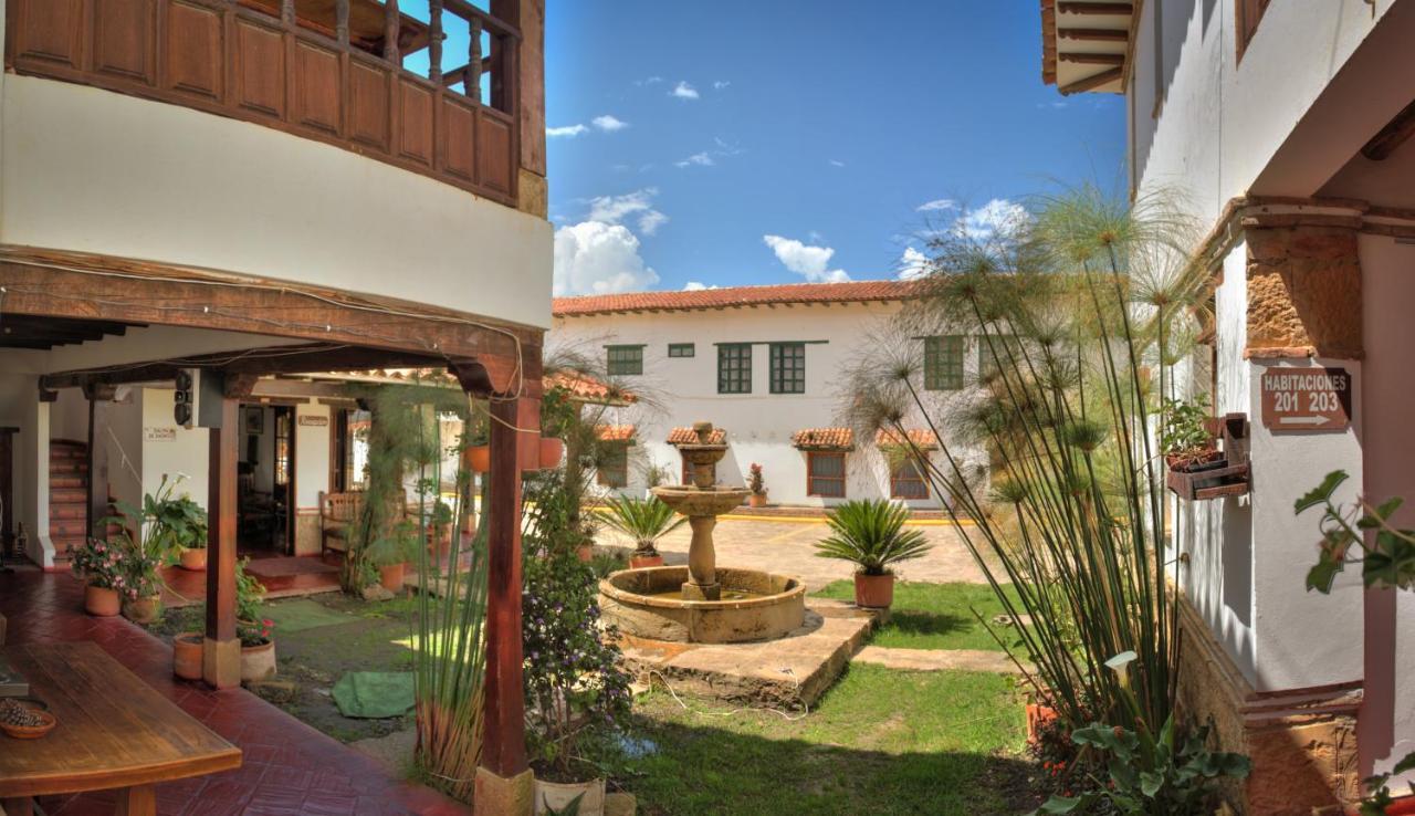 Hotel Santa Viviana Villa De Leyva Bagian luar foto